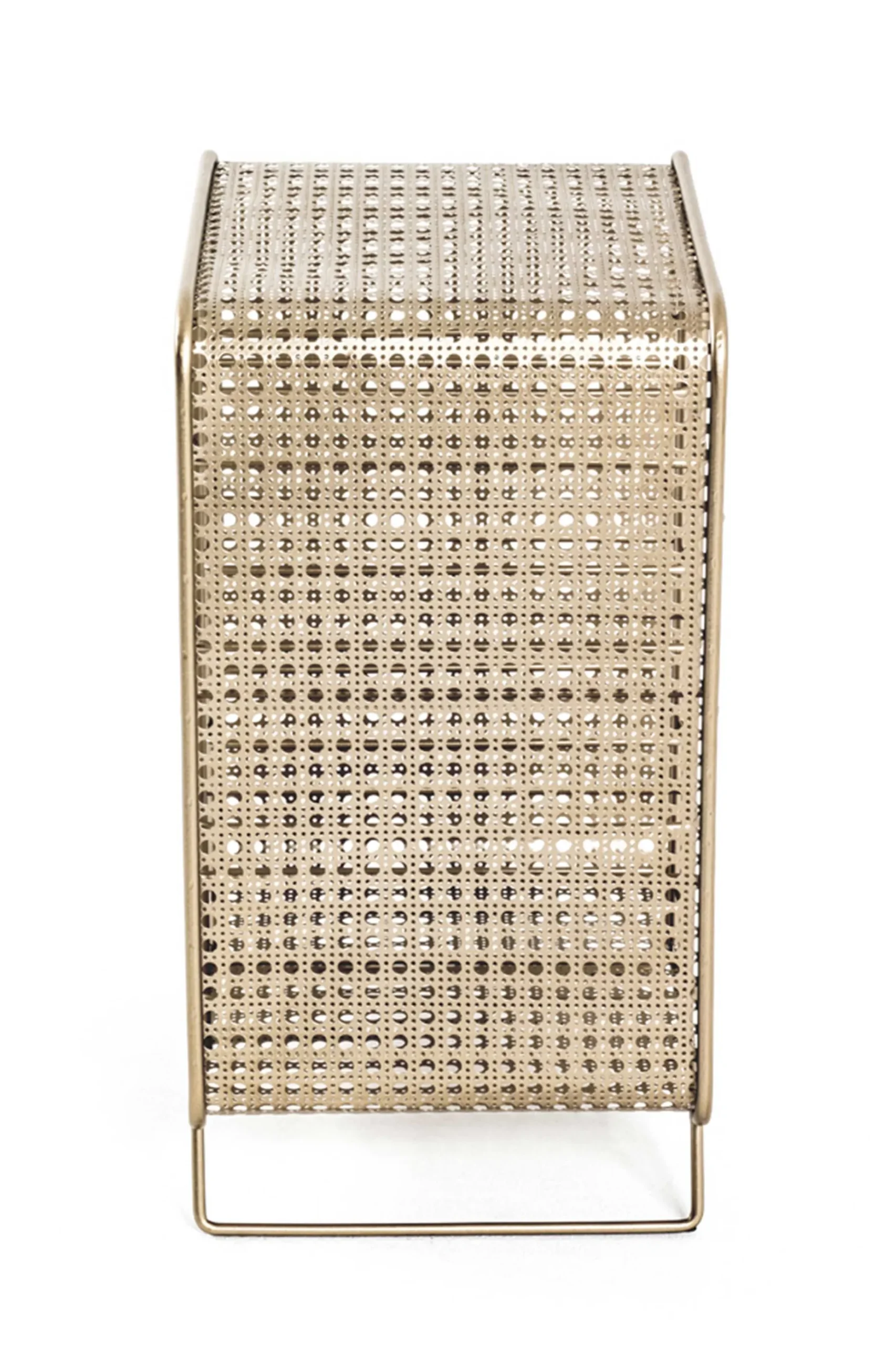 Flaschenhalter | 30 x 24 x 46 cm | Gold / Metall