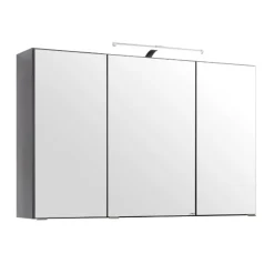 Held FlorentBadezimmer : 2x Säulenschrank, Spiegelschrank, Waschtischschrank - Eiche