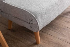 Emob Folde Single 1-Sitzer-Schlafsofa | Teddystoff |