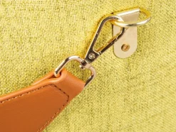 Interlink Fußhocker Dilia mit Stauraum - -grün