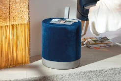 Interlink Fußhocker Osane Samt -