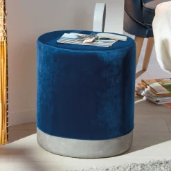 Interlink Fußhocker Osane Samt -