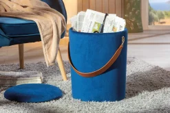 Interlink Fußhocker Papua mit Deckel -
