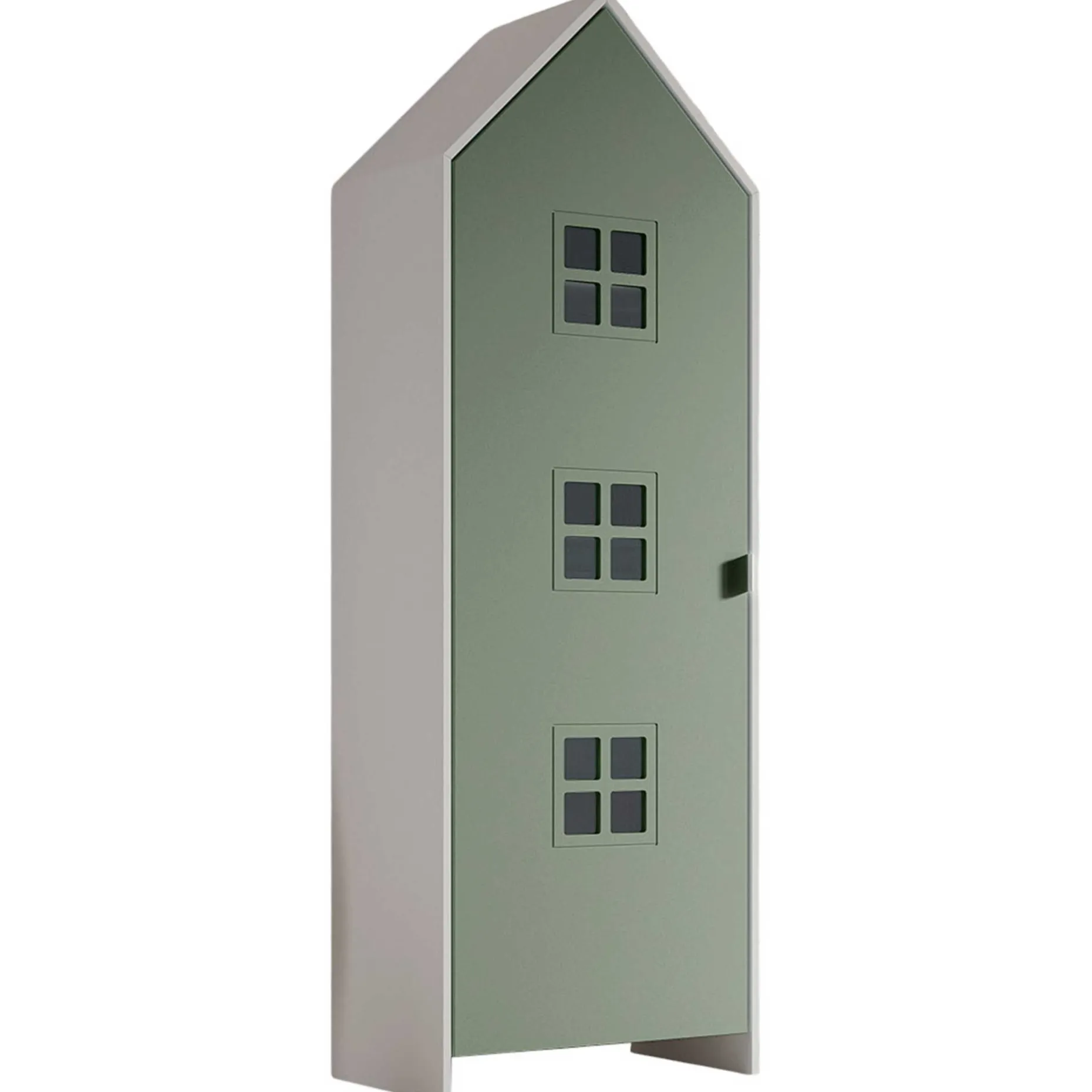 Garderobe Casami Brügge - 58x37x172 cm - Grün