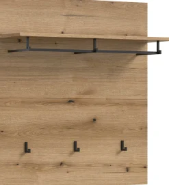 Garderobenpaneel Scout Xonox - Evoke Oak - 90x98x27 cm