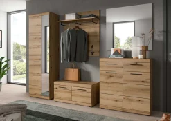 Xonox Garderobenspiegel Scout – Evoke Oak, 90x87x2 cm