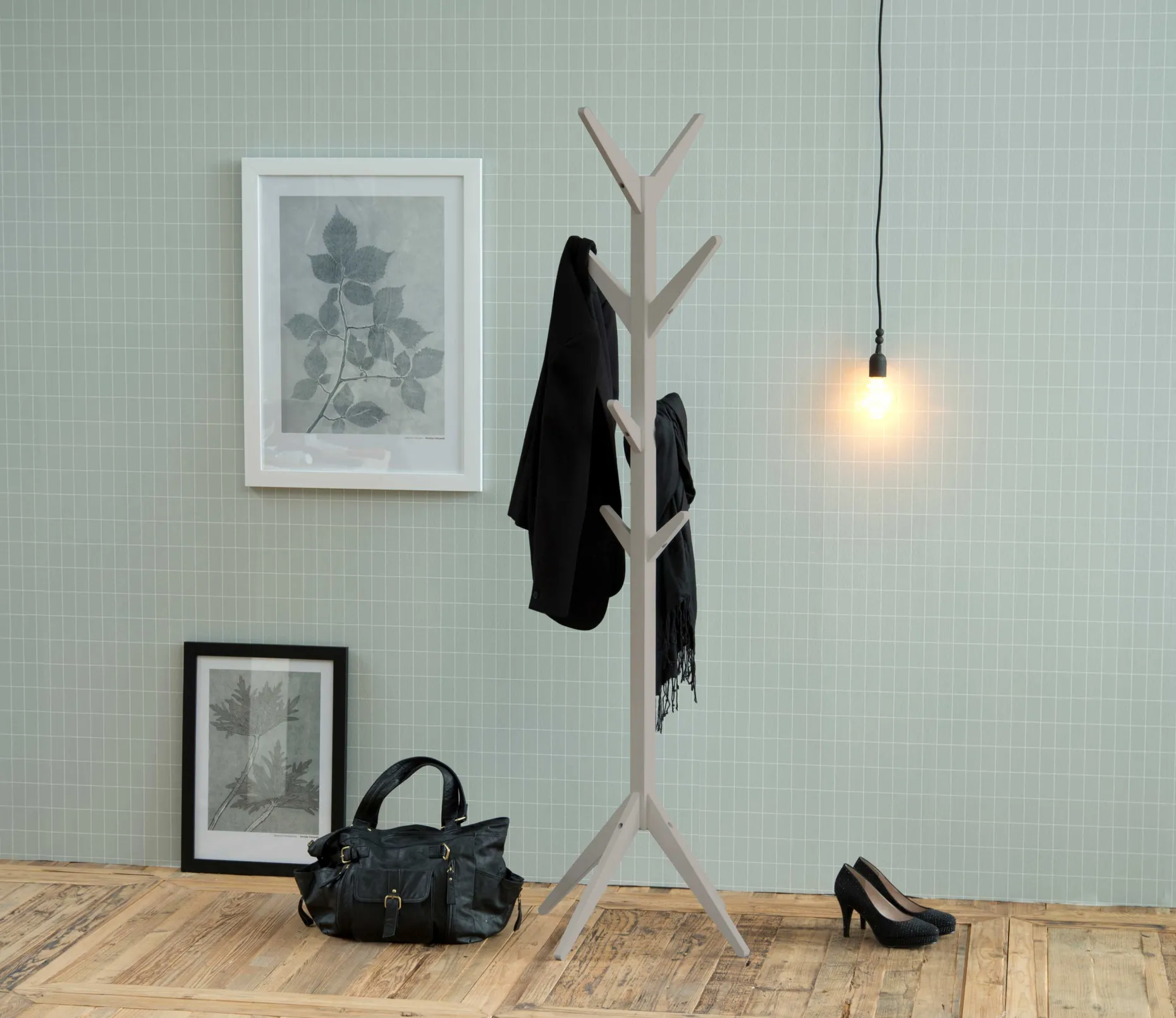 Garderobe Rudolph - grau