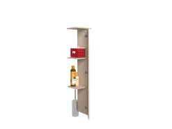 Garderobe Schalter - Eiche