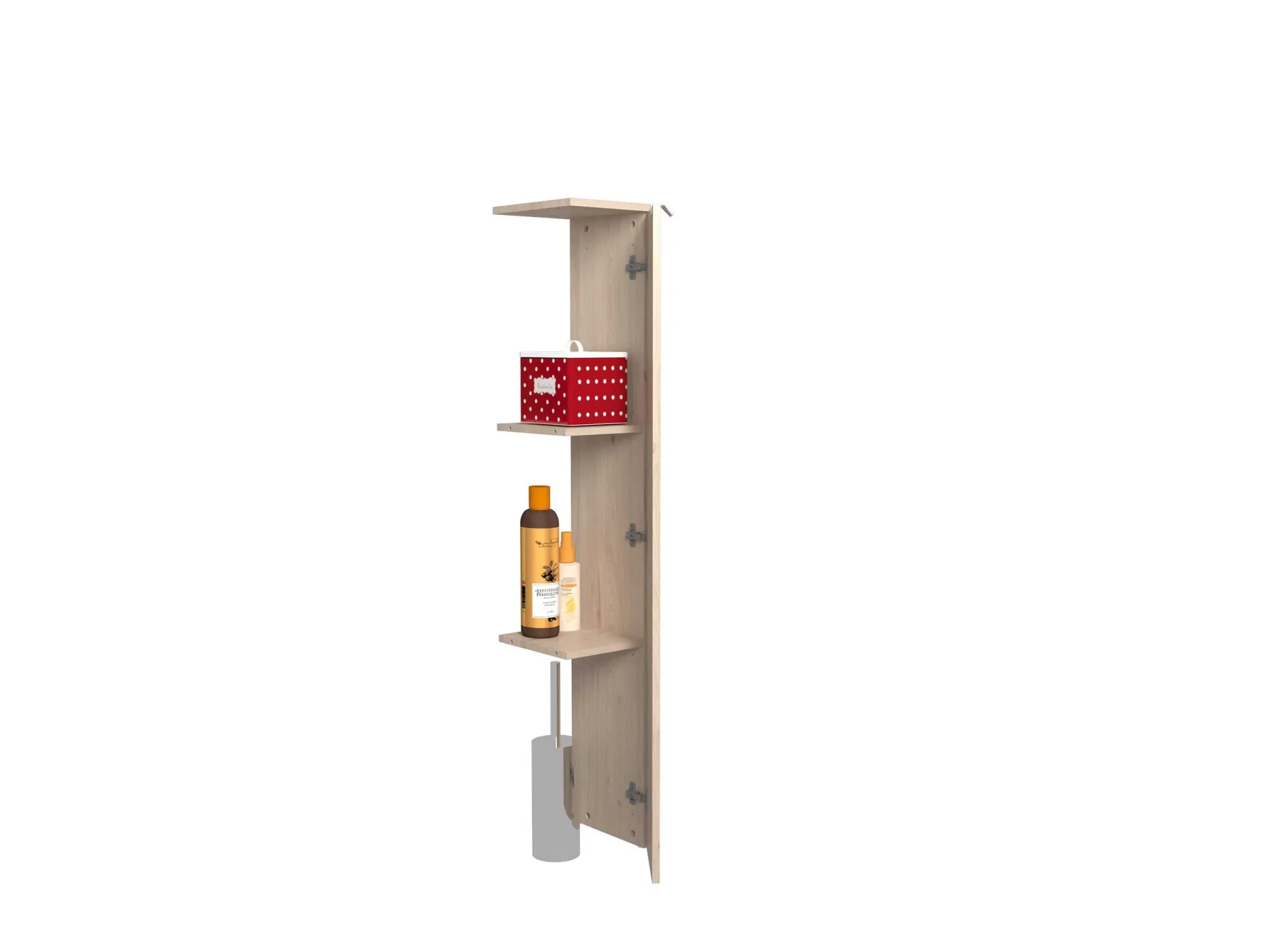 Garderobe Schalter - Eiche