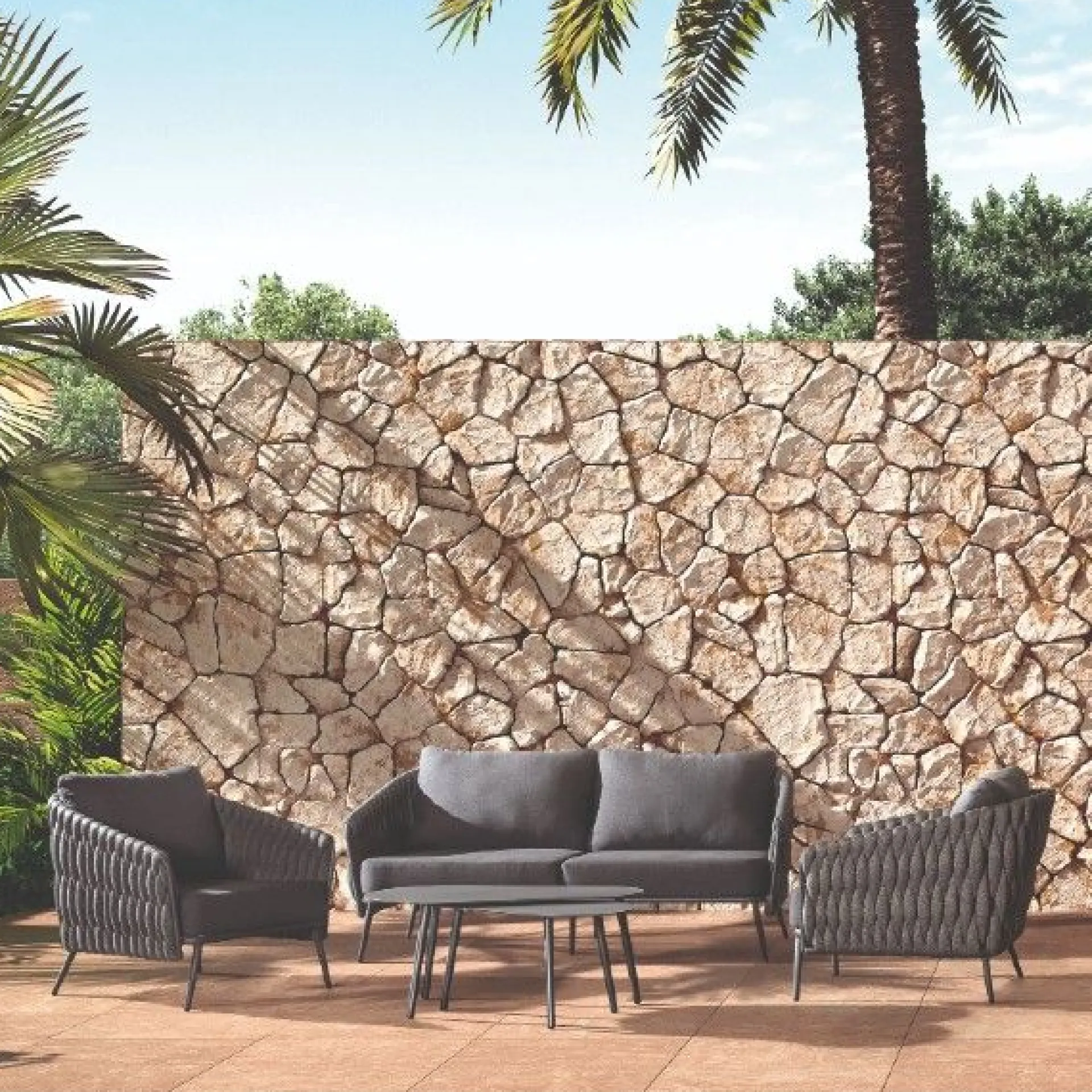 Gescova Gartenbank Gaborone - Aluminium & Olefin -