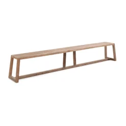 Gescova Gartenbank Hermosa 300 cm - Recyceltes Teakholz -