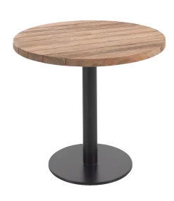 Gescova Gartenbeistelltisch Rosie - Teakholz - Ø100 x 76 cm -