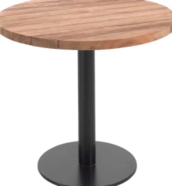 Gescova Gartenbeistelltisch Rosie - Teakholz - Ø100 x 76 cm -
