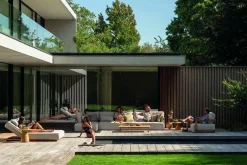 Gescova Garten-Lounge-Set Evanilson – Teakholz & Textilene –