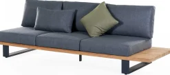 Gescova Garten-Lounge-Set Valdez - Aluminium und Texlene - 2 Sofas & Couchtisch -