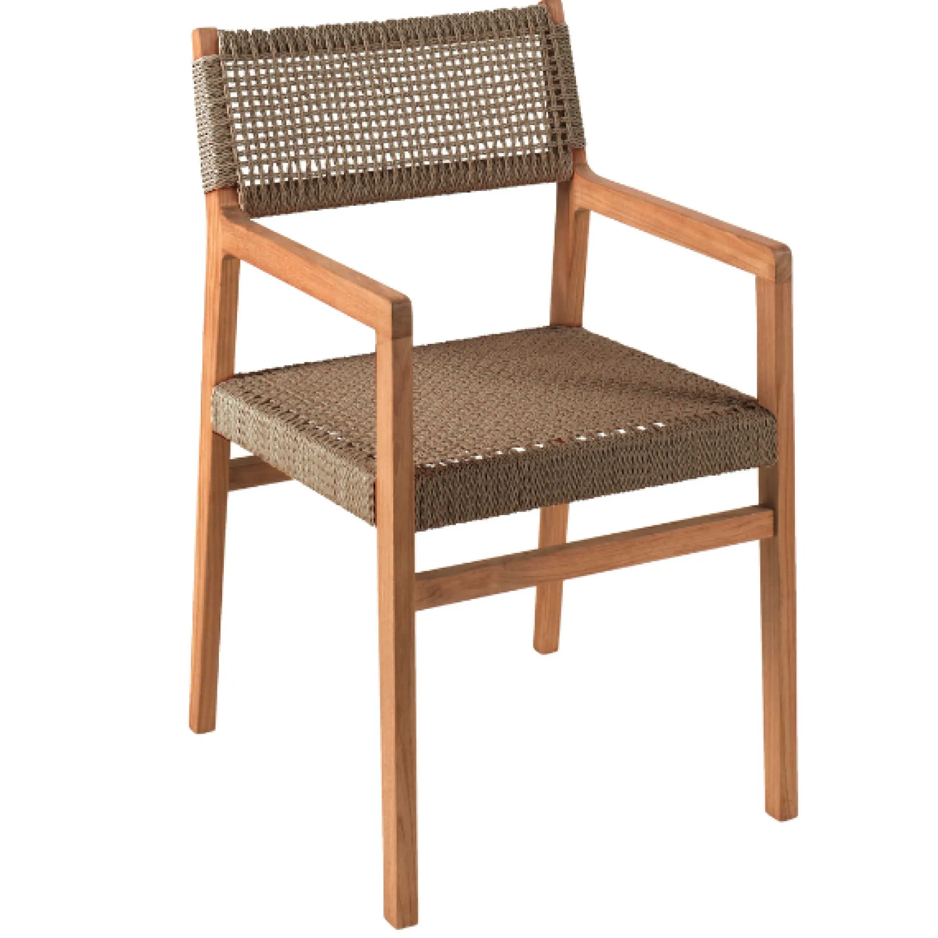 Gescova Gartenstuhl Luna – Teakholz 50x55x82 cm