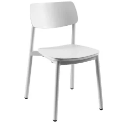 Gescova Gartenstuhl Minos - Mattes Aluminium - 45x52x81 cm