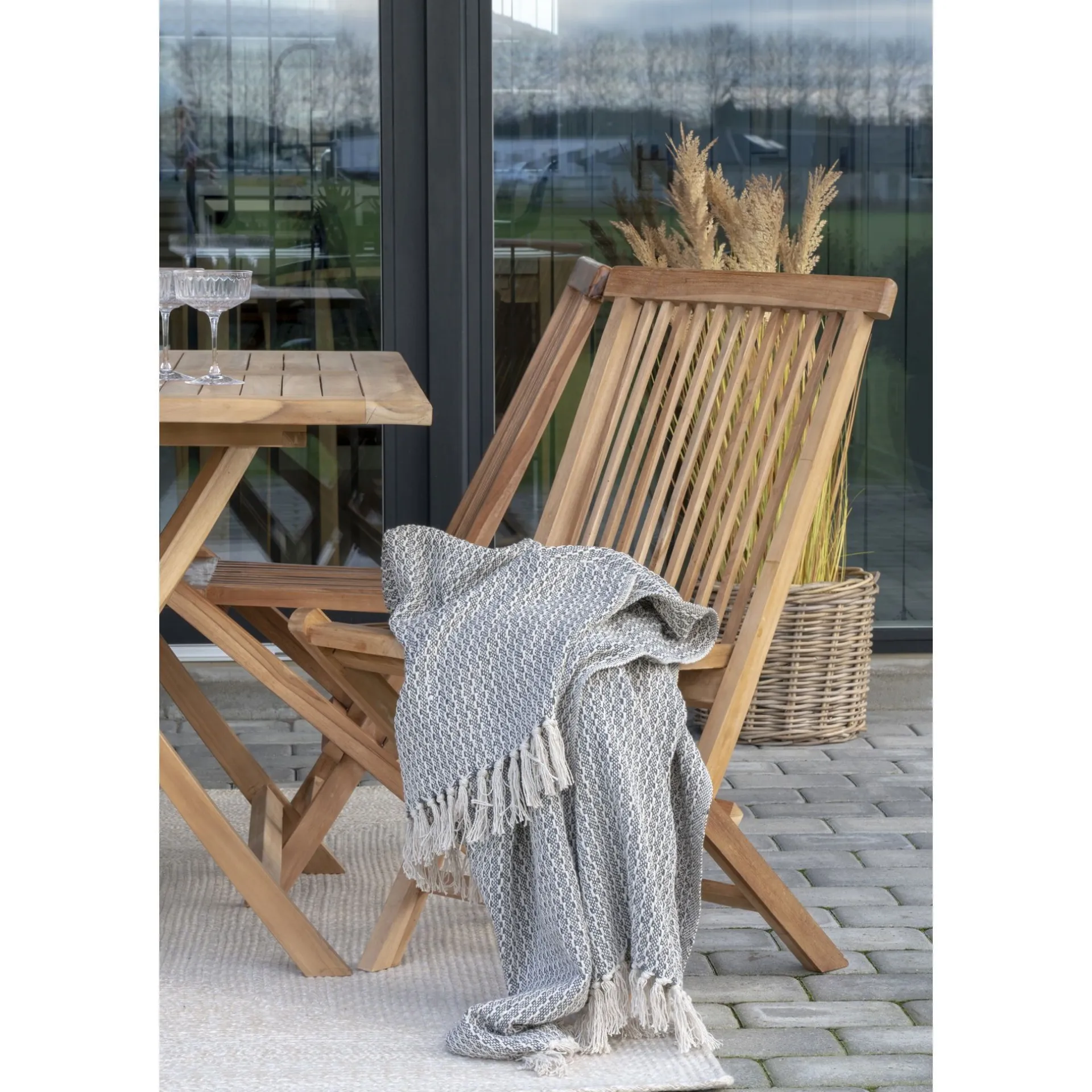 House Nordic Gartenstuhl Toledo | 62x46x89cm | Teakholz