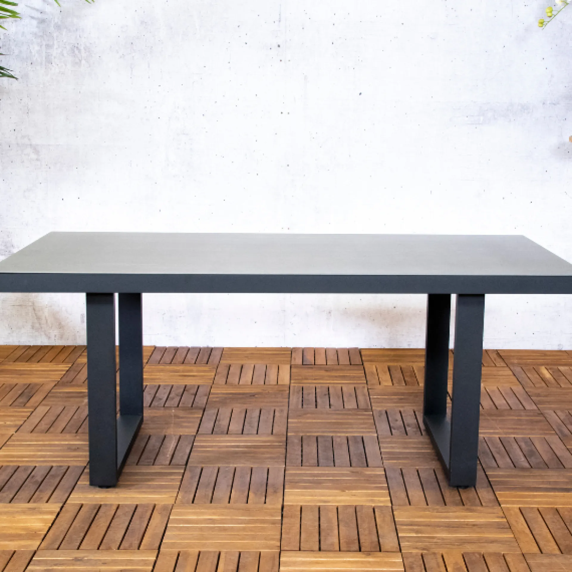 Sens-Line Gartentisch Amira 160x80 cm - Anthrazit/Keramik