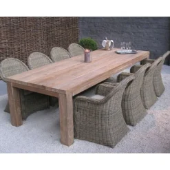 Gescova Gartentisch Darwin - Teakholz 250x100x78 cm