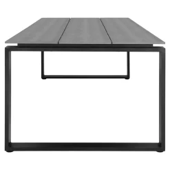 House Nordic Gartentisch Denver - 210x100x75 cm - grau/schwarz