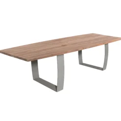 Gescova Gartentisch Fanny - Teakholz & Eisen - 300x115x75 cm -