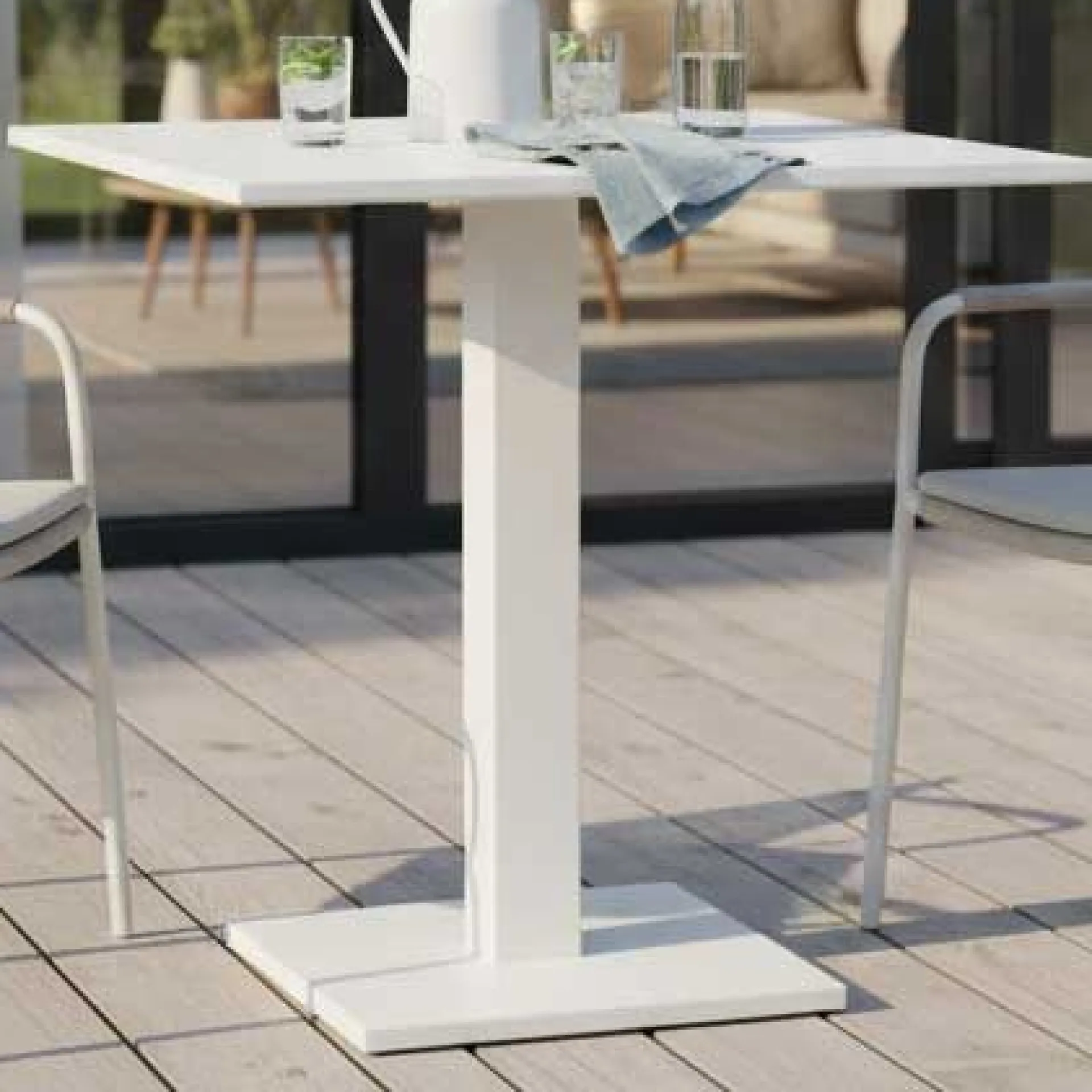 Gescova Gartentisch Fremantle klappbar - - Aluminium - 70x70 cm -