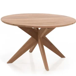 Gescova Gartentisch Java - Teakholz massiv - Ø165 cm -