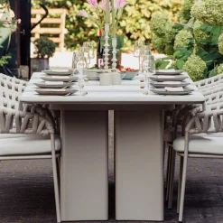 Gescova Gartentisch San Remo - Aluminium und Keramik - 320x110x76cm -