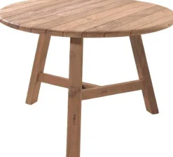 Gescova Gartentisch Sintra - Recyceltes Teakholz - Ø120x75 cm -