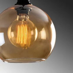 Emob Gold Kronleuchter | METALLGEHÄUSE | Gold, Schwarz