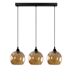 Emob Gold Kronleuchter | METALLGEHÄUSE | Gold, Schwarz