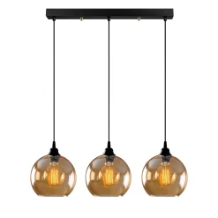Emob Gold Kronleuchter | METALLGEHÄUSE | Gold, Schwarz