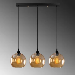 Emob Gold Kronleuchter | METALLGEHÄUSE | Gold, Schwarz