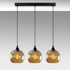 Emob Gold Kronleuchter | METALLGEHÄUSE | Gold, Schwarz
