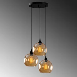 Emob Gold Kronleuchter | METALLGEHÄUSE | Gold, Schwarz