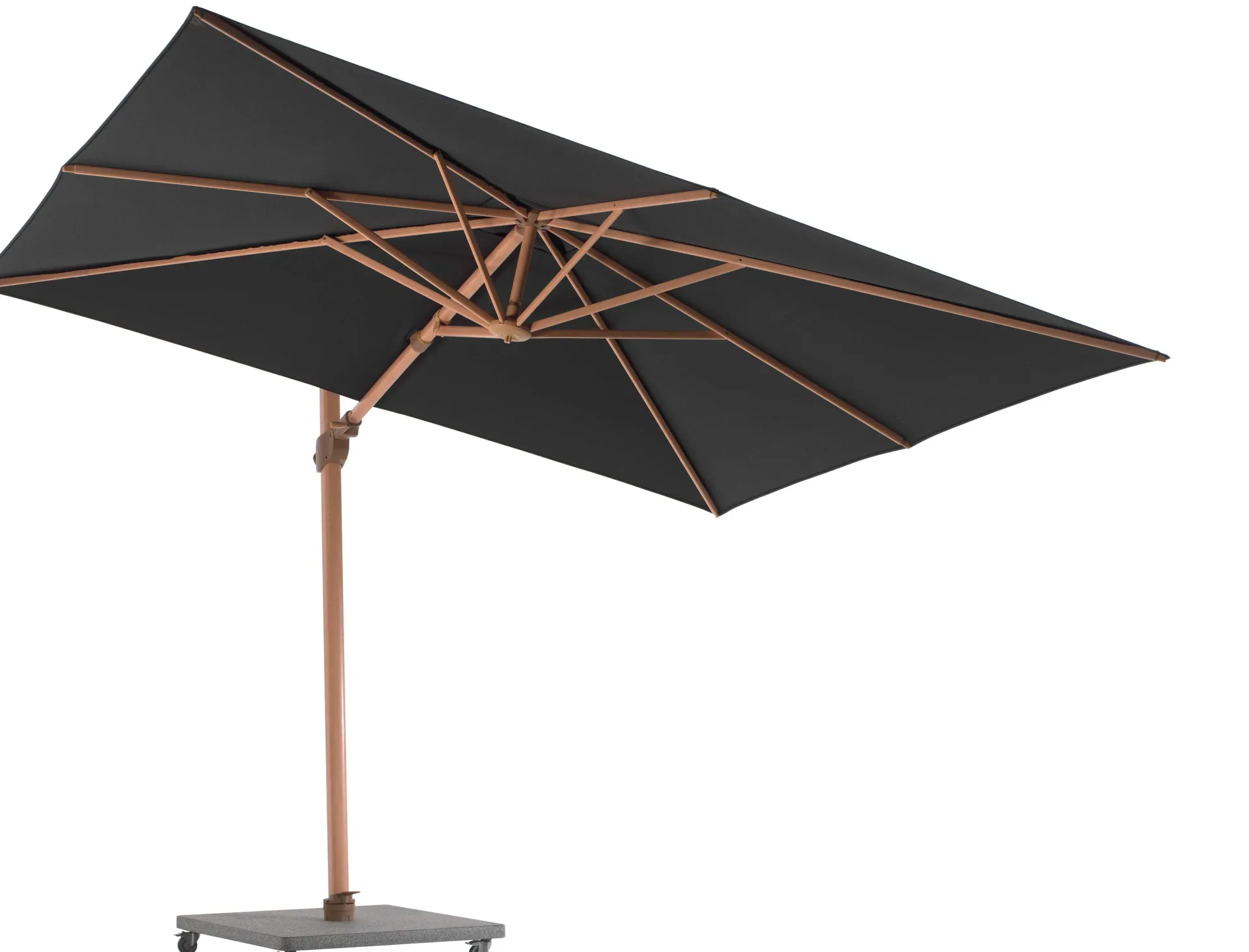 Gescova Granitsockel Portland – mit Rollen – – 80 x 80 cm