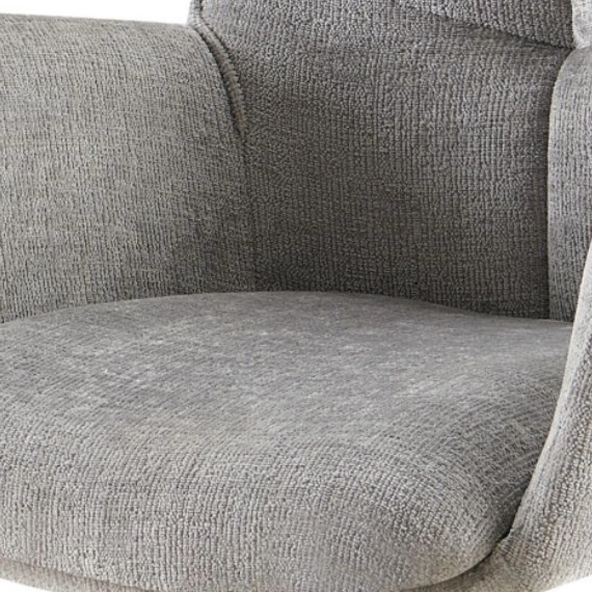 Rousseau er Drehsessel 'Lamor' | Stoff und Metallbeine | 86 x 62,5 x 61,5 cm