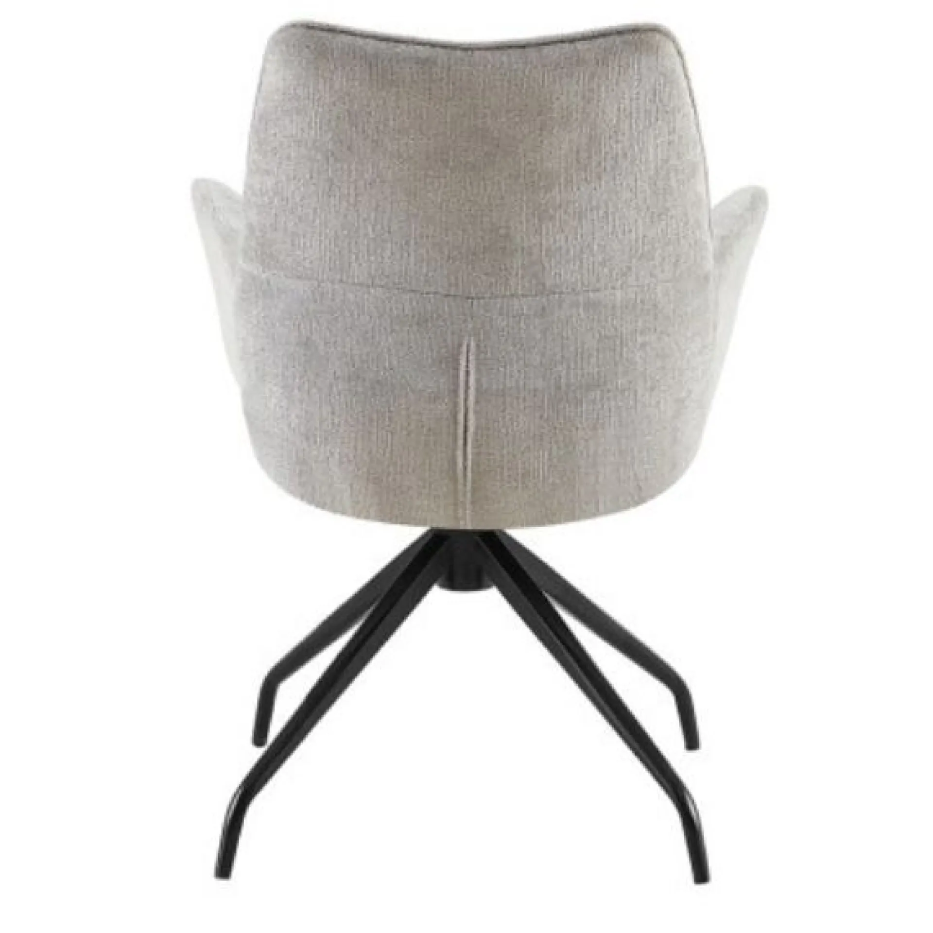 Rousseau er Drehsessel 'Lamor' | Stoff und Metallbeine | 86 x 62,5 x 61,5 cm