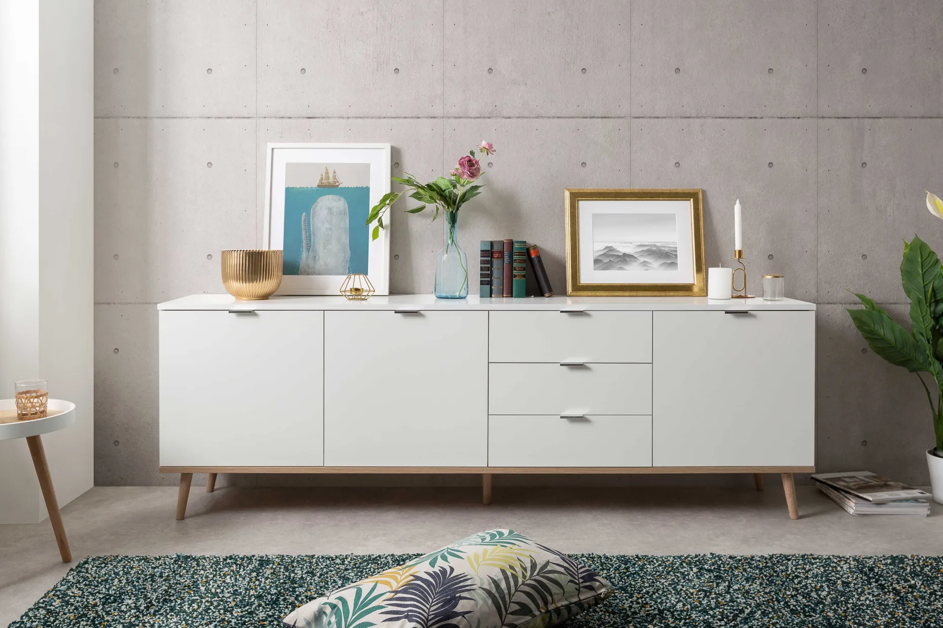 Göteborg Sideboard 3 Türen & 3 Schubladen