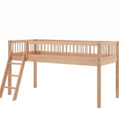 Halbhochbett Forrest 90x200cm - Massivholz Buche