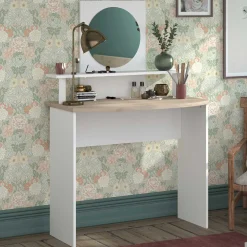 Kinder Parisot Hardy Schminktisch-136cm-mit Spiegel-/Eiche