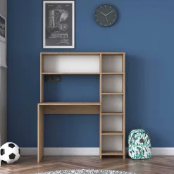Emob HA14 Schreibtisch | 100 % Melamin | Eiche