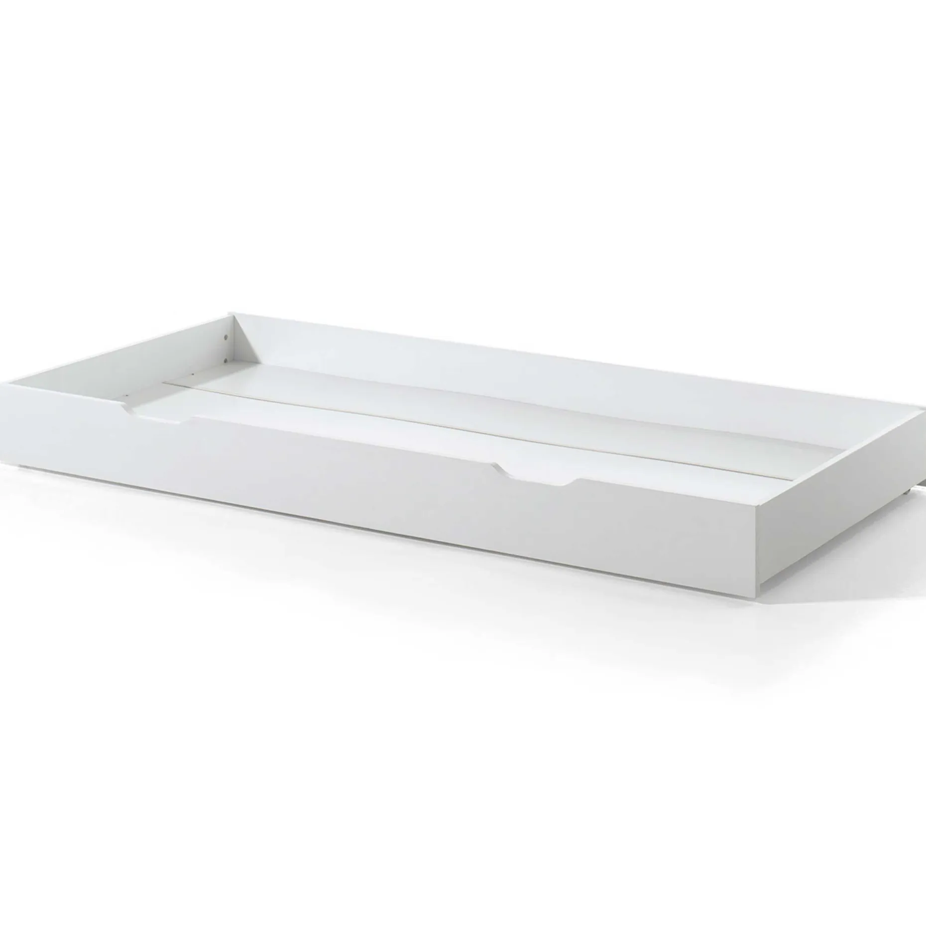 Hausbett Dallas 2 90x200 mit Bettkasten - weiß