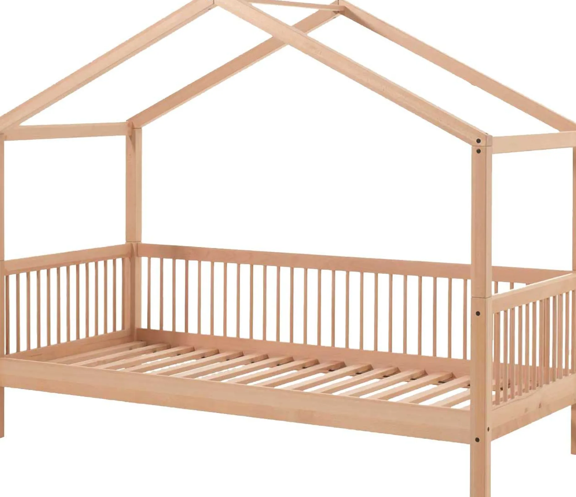 Hausbett Forrest 90x200cm - Massivholz Buche