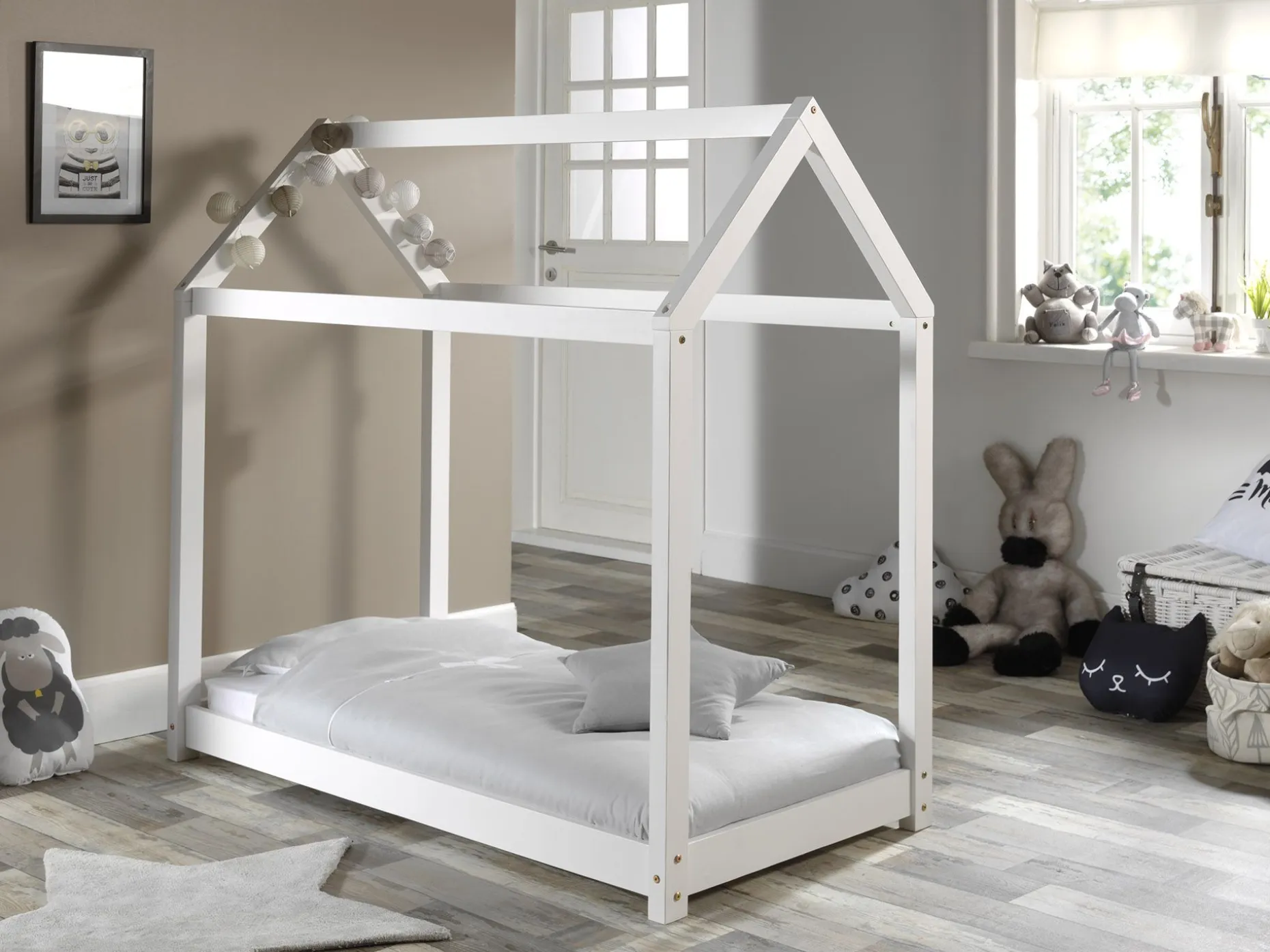 Hausbett Home 70x140 - weiß
