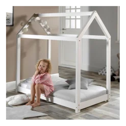 Hausbett Home 70x140 - weiß