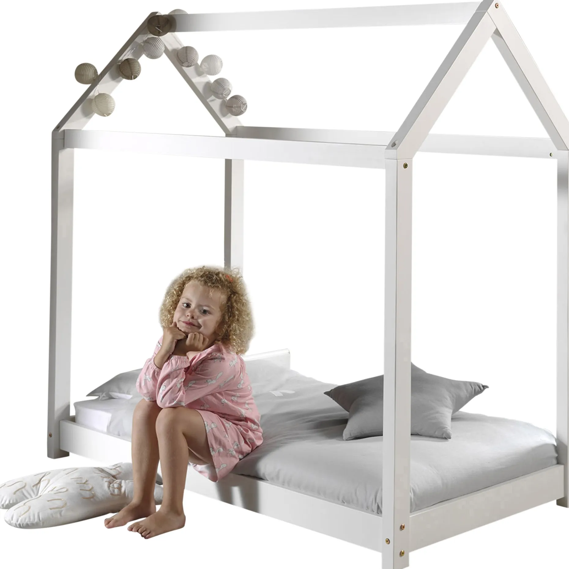 Hausbett Home 70x140 - weiß