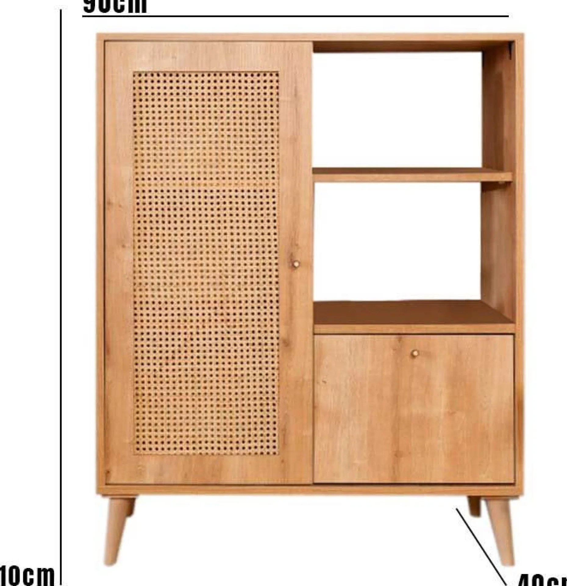 Hazeran Multi Mehrzweckschrank | Hainbuchenholz | Eiche