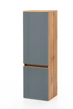 Held Helina 2 3-teiliger Badezimmerschrank - Eiche/Grau
